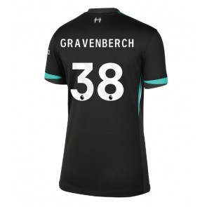 Liverpool Ryan Gravenberch #38 Dámské Venkovní Dres 2024-25 Krátký Rukáv